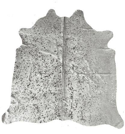 SILVER | FREE FORM HIDE RUG - area rug - KAYMANTA | Luxury Rug Makers